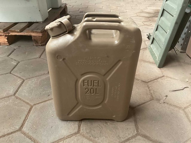 Supplycare 20l jerrycan (5x) - afbeelding 1 van  4