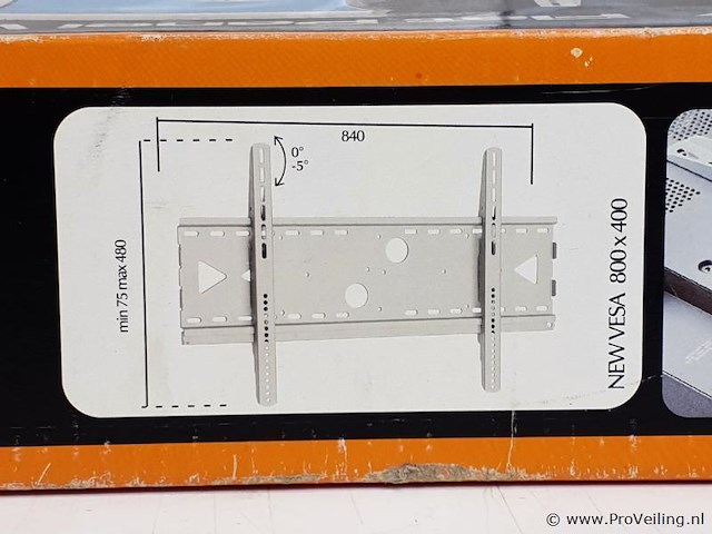 Support watchtv flat panel wall support flat panel tv-wandbeugel - afbeelding 2 van  3