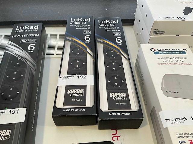 Supra cables md06-eu stekkerdoos (2x) - afbeelding 2 van  3
