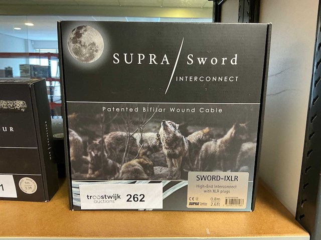 Supra cables supra sword ixlr kabel 80cm - afbeelding 1 van  2