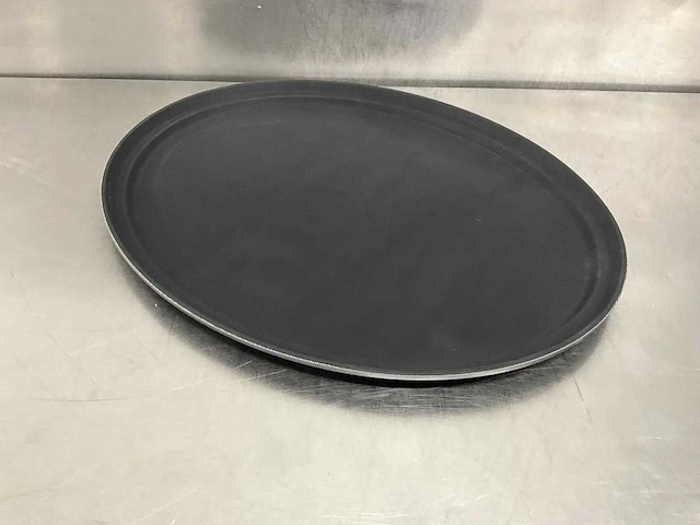 Supreminox - ovaal dienblad anti-slip (56x68 cm) (8x) - afbeelding 1 van  2