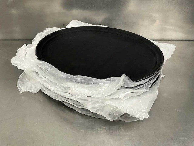 Supreminox - ovaal dienblad anti-slip (56x68 cm) (8x) - afbeelding 2 van  2