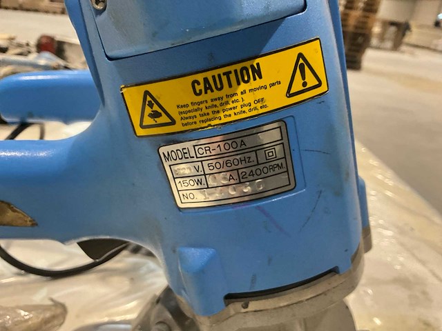 Suprena cr-100a textiel knip machine (2x) - afbeelding 6 van  6