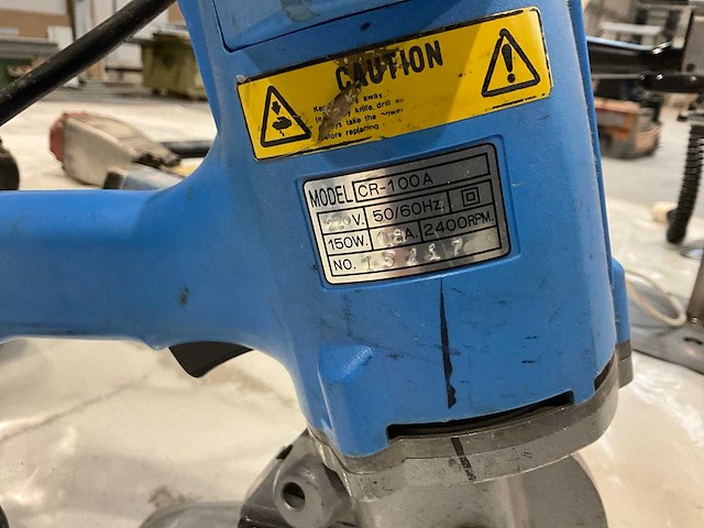 Suprena cr-100a textiel knip machine - afbeelding 3 van  4