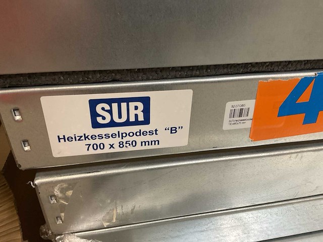 Sur geïsoleerde boiler vloerplaat (24x) - afbeelding 2 van  3