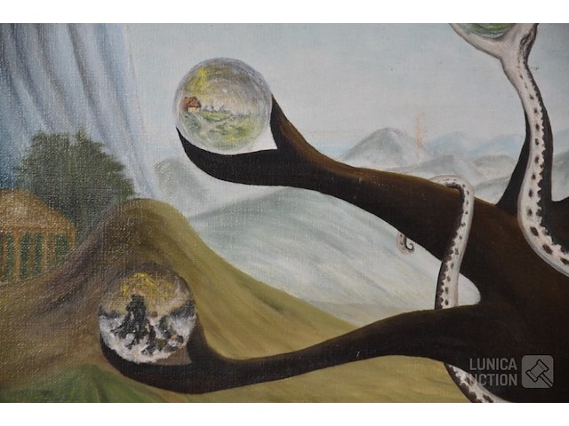 Surrealistisch kunstwerk - afbeelding 2 van  5