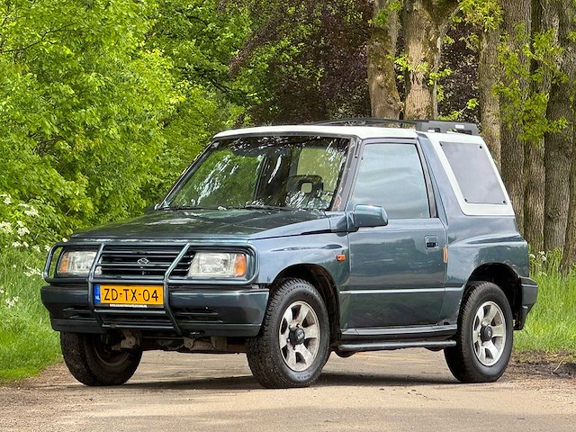 Suzuki - 1992 - vitara - 1.6 jlx cabrio - zd-tx-04 - afbeelding 1 van  13