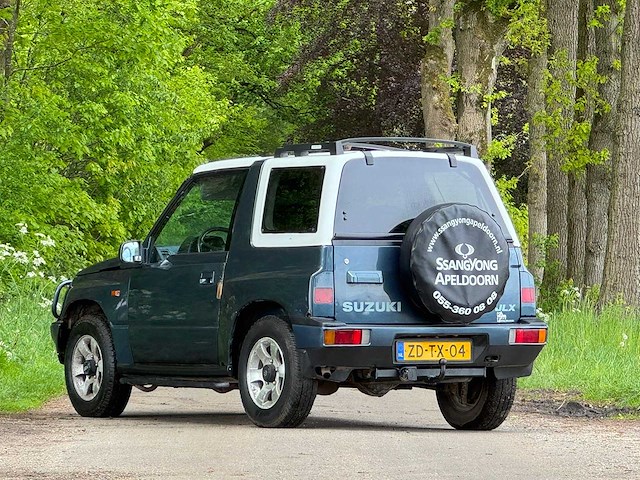 Suzuki - 1992 - vitara - 1.6 jlx cabrio - zd-tx-04 - afbeelding 9 van  13