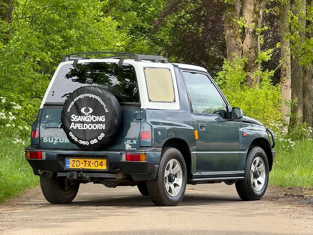 Suzuki - 1992 - vitara - 1.6 jlx cabrio - zd-tx-04 - afbeelding 10 van  13