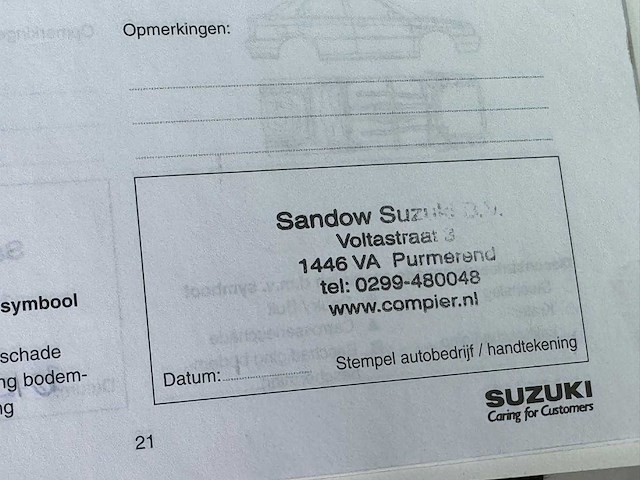 Suzuki - 2007 - swift - 1.3 shogun - 70-tr-bb - afbeelding 15 van  23