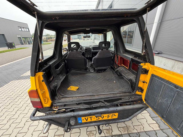 Suzuki - vitara - 1.6 comm. jlx - bedrijfswagen - 1992 - afbeelding 13 van  26
