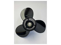 Suzuki 10-1/4 x 10 aluminium black coated marine propeller - 58100-96372-yay - afbeelding 3 van  7