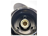 Suzuki 10-1/4 x 10 aluminium black coated marine propeller - 58100-96372-yay - afbeelding 5 van  7