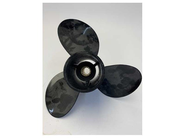 Suzuki 3-blade 11-1/4 x 15 aluminium outboard propeller - afbeelding 3 van  5