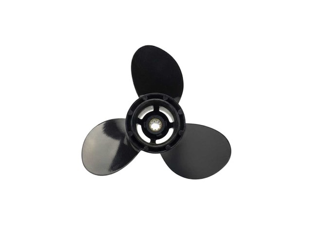 Suzuki aluminium black coated 10-1/4 x 10-1 propeller - afbeelding 1 van  3