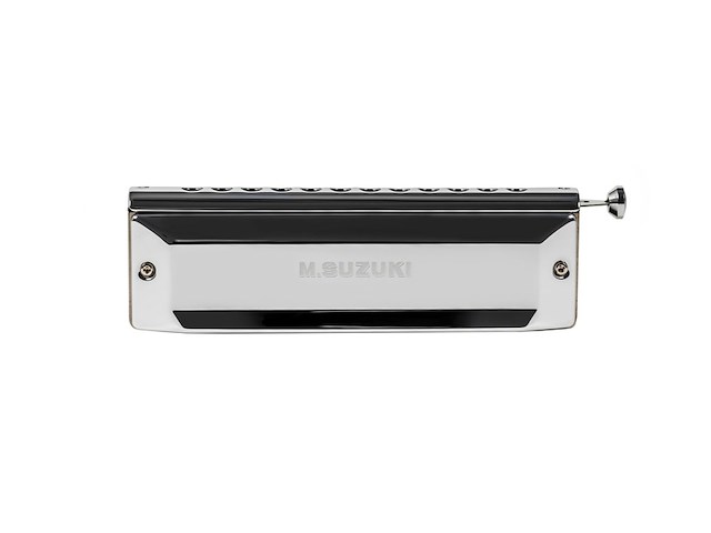 Suzuki chromatic scx-48-c 12-gaats chromatische mond harmonica - afbeelding 3 van  4