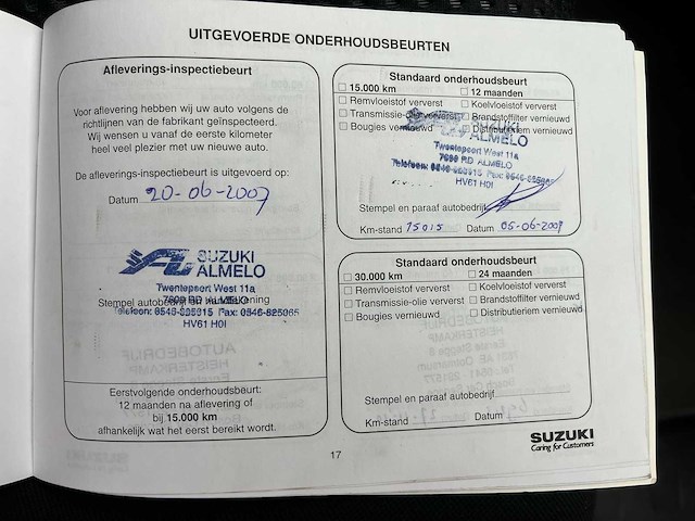 Suzuki grand vitara 2.0-16v exclusive 2007 | 73-xk-bb - afbeelding 16 van  24