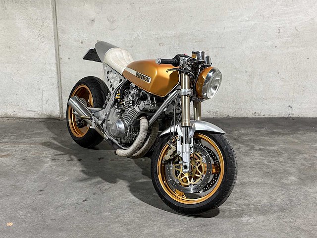 Suzuki gs 1000 caferacer 1979 motorfiets, zr-13-25 - afbeelding 23 van  24