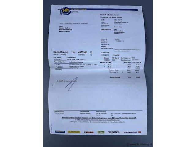 Suzuki swift sport 1.6 benzine - afbeelding 30 van  41
