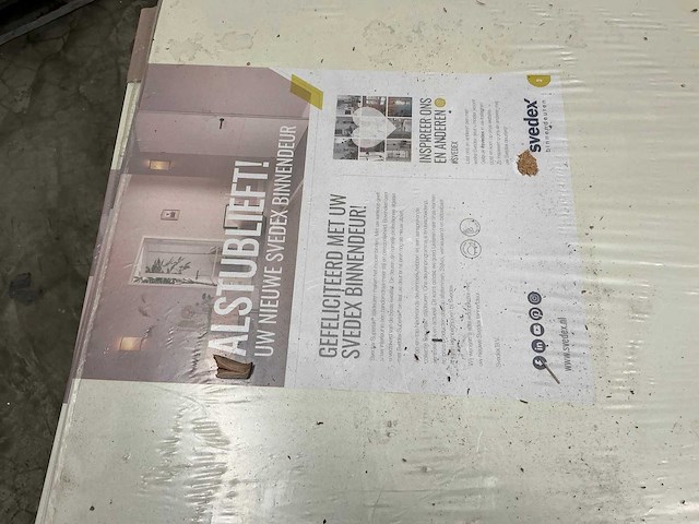 Svedex honingraat opdekdeur in gebroken wit (15x) - afbeelding 3 van  6