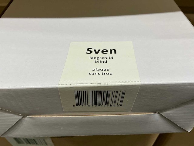 Sven langschild blind deurbeslag (100x) - afbeelding 4 van  4