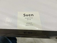 Sven langschild blind deurbeslag (40x) - afbeelding 3 van  3