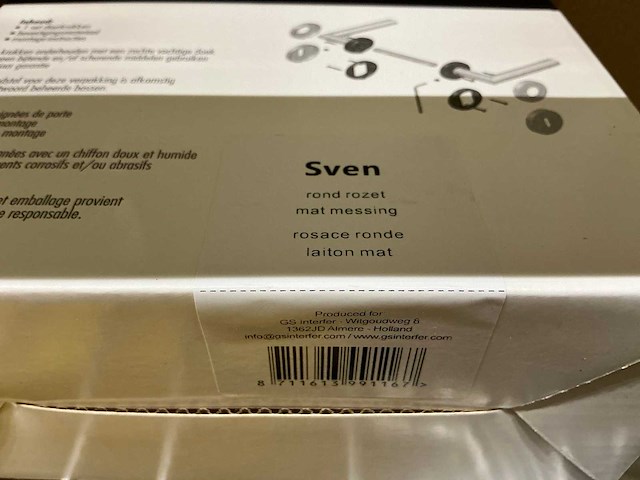 Sven/dolce deurbeslag (22x) - afbeelding 3 van  4