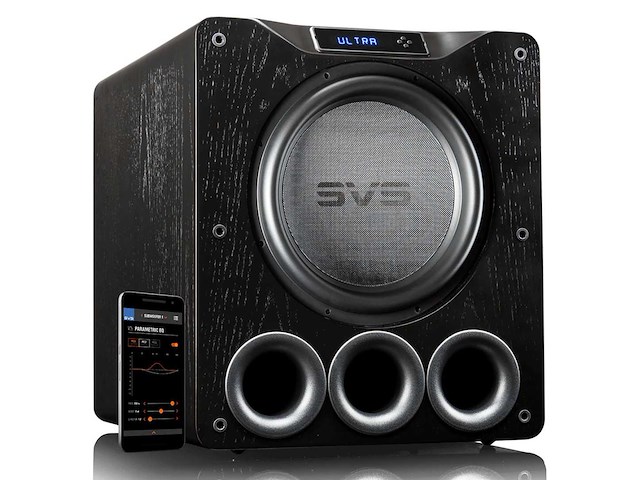 Svs pb16-ultra reference powered subwoofer zonder kast - afbeelding 2 van  3