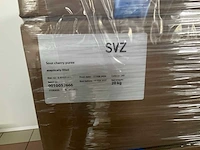Svz zure kersen puree 20kg (50x) - afbeelding 2 van  2