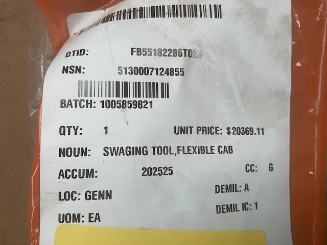 Swaged pull tester kit - afbeelding 5 van  5
