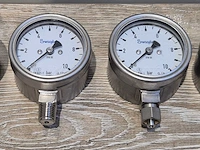 Swagelok - drukmeter 10 bar (4x) - afbeelding 2 van  2