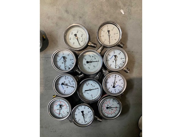 Swagelok - drukmeter (11x) - afbeelding 1 van  1