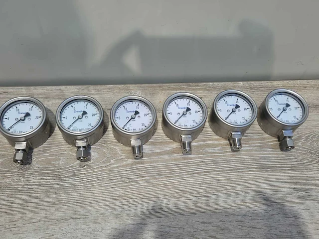 Swagelok - drukmeter 25 bar (6x) - afbeelding 2 van  3