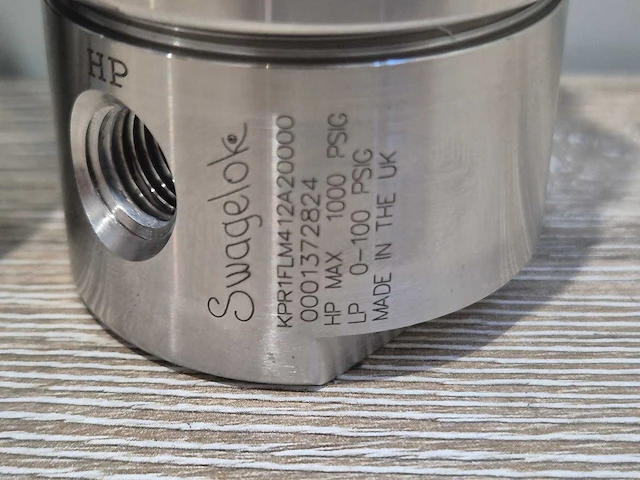 Swagelok - regelaar 1000 psig (3x) - afbeelding 3 van  3