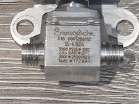 Swagelok - sc00015-3u / ss-43gs4 - pneumatische kleppen (5x) - afbeelding 2 van  4
