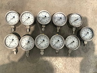 Swagelok drukmeter 0-10 bar cl 1,6 (11x) - afbeelding 1 van  1