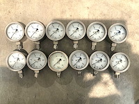 Swagelok drukmeter 0-25 bar cl 1,6 (12x) - afbeelding 1 van  1