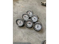 Swagelok drukmeter 0-350 psi/ 0-25 bar (6x) - afbeelding 1 van  1