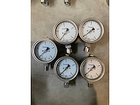 Swagelok drukmeter 0-4 bar cl 1,6 (5x) - afbeelding 1 van  1