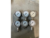 Swagelok drukmeter 0-6 bar cl 1,6 (6x) - afbeelding 1 van  1