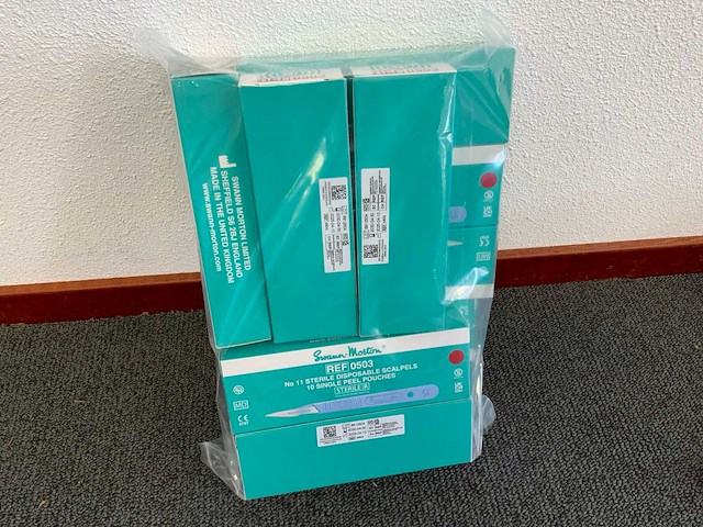 Swann-morton 0503 scalpels (100x) - afbeelding 2 van  5