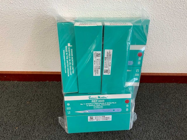 Swann-morton 0503 scalpels (100x) - afbeelding 4 van  5