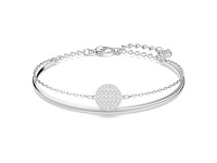 Swarovski ginger bangle zilver - afbeelding 1 van  4