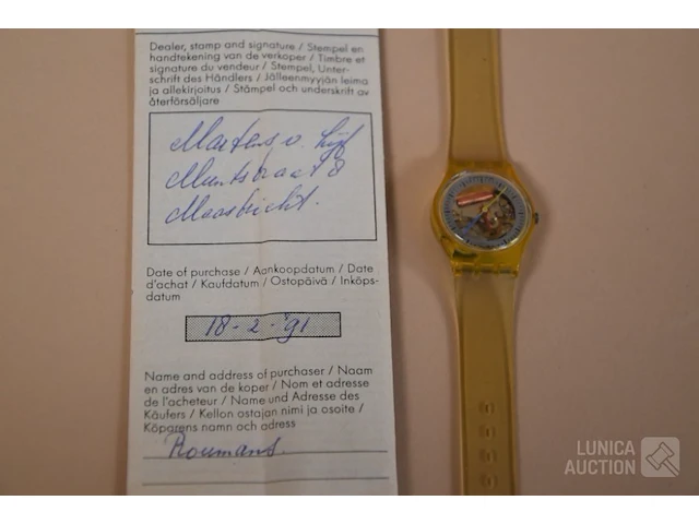 Swatch horloges - afbeelding 11 van  11