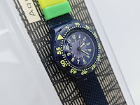 Swatch scuba 200 rowing horloge - nieuw uit oude voorraad - afbeelding 2 van  5