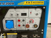 Swedic - pwcl 7.0-200a - generator lasapparaat lichtmast compressor in 1 - afbeelding 8 van  14