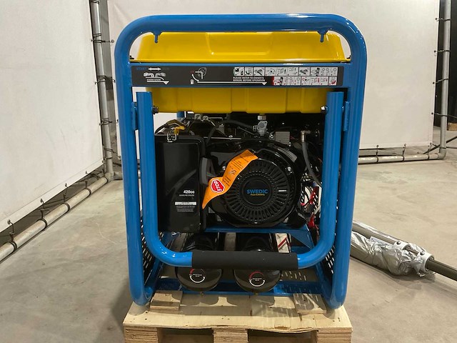 Swedic - pwcl 7.0-200a - generator lasapparaat lichtmast compressor in 1 - afbeelding 12 van  14