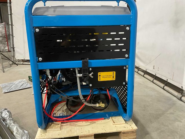 Swedic - pwcl 7.0-200a - generator lasapparaat lichtmast compressor in 1 - afbeelding 13 van  14