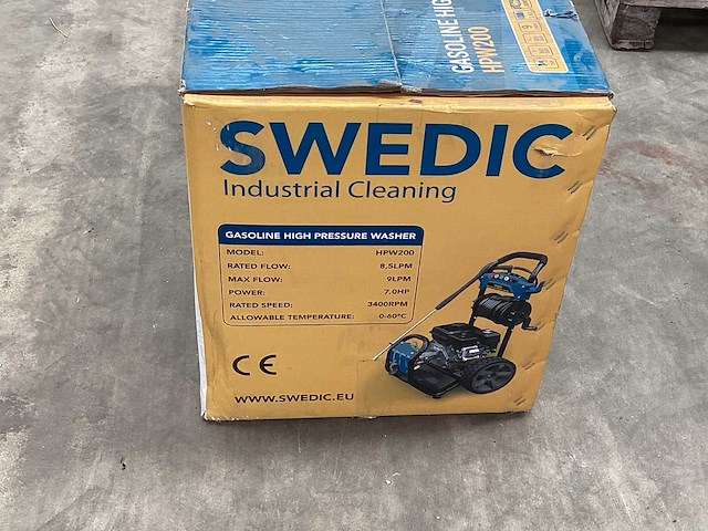Swedic hpw200 hogedrukreiniger - afbeelding 3 van  4
