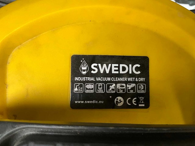 Swedic industriële stofzuiger - afbeelding 5 van  7